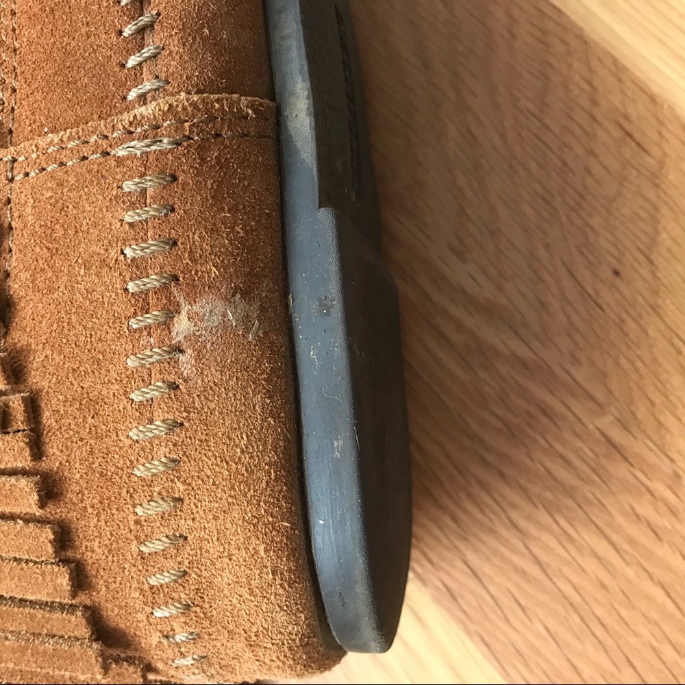 Minnetonka 3-Layer Fringe Boot Brown - Picture 7 of 8